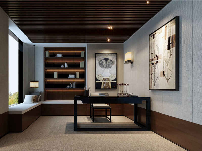 青島依山伴城7平方接待室裝修設(shè)計效果圖_簡約風格室內(nèi)裝修設(shè)計圖片